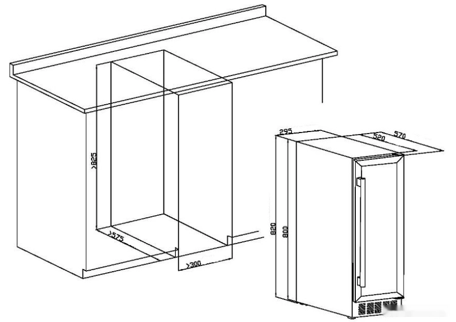 Винный шкаф Weissgauff WWC-17 DB DualZone