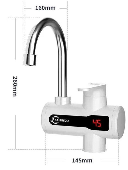 Водонагреватель Saniteco WM-001-C2 (белый)