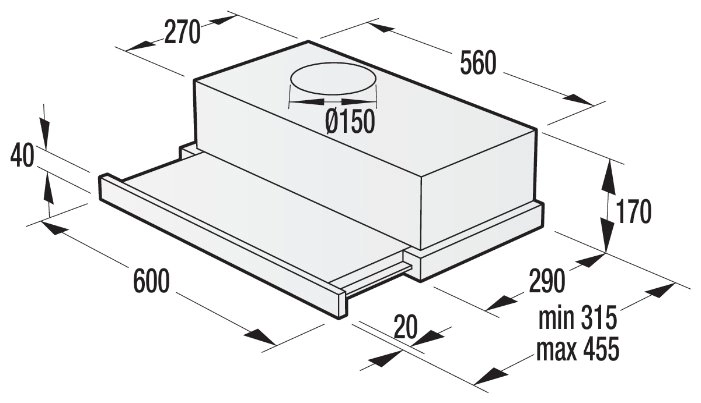 Вытяжка Gorenje BHP 62 CLI