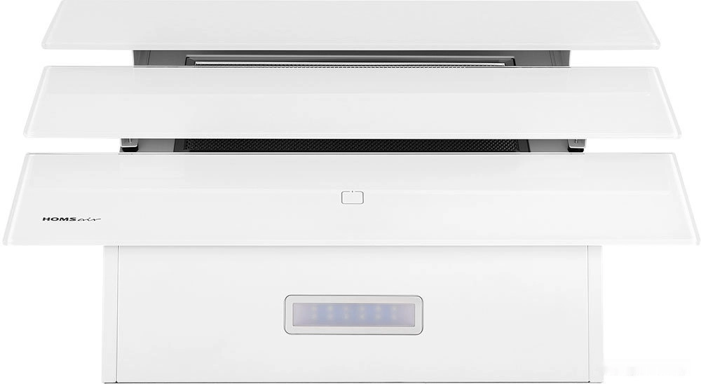 Кухонная вытяжка HOMSair Vertical 60 Glass (белый)